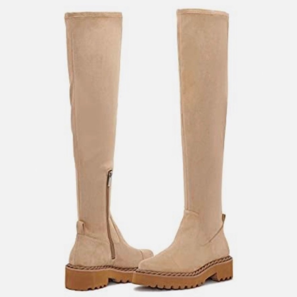 Vince Camuto Malleya Over the Knee Lug Sole Boot